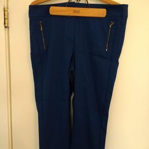 LOFT marisa skinny marine blue pants
